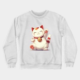 Lucky Cat Crewneck Sweatshirt